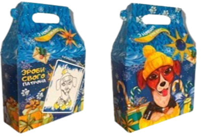 Авторський подарунковий набір "Пес Патрон з розмальовкою" №39-25/24 АЛЬФА-БОГУСЛАВ